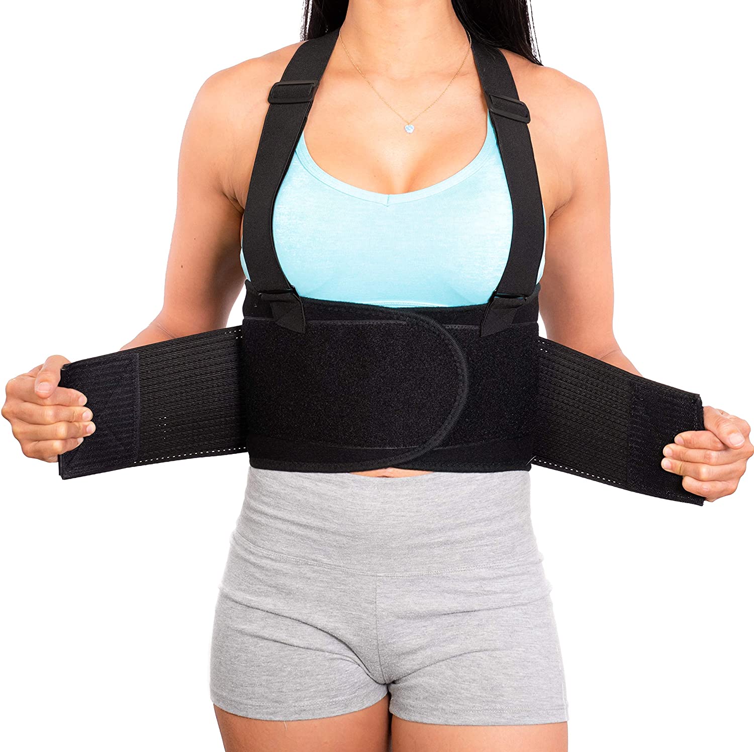 Back Brace for Lower Back Pain - Lumbar Support Belt for Women