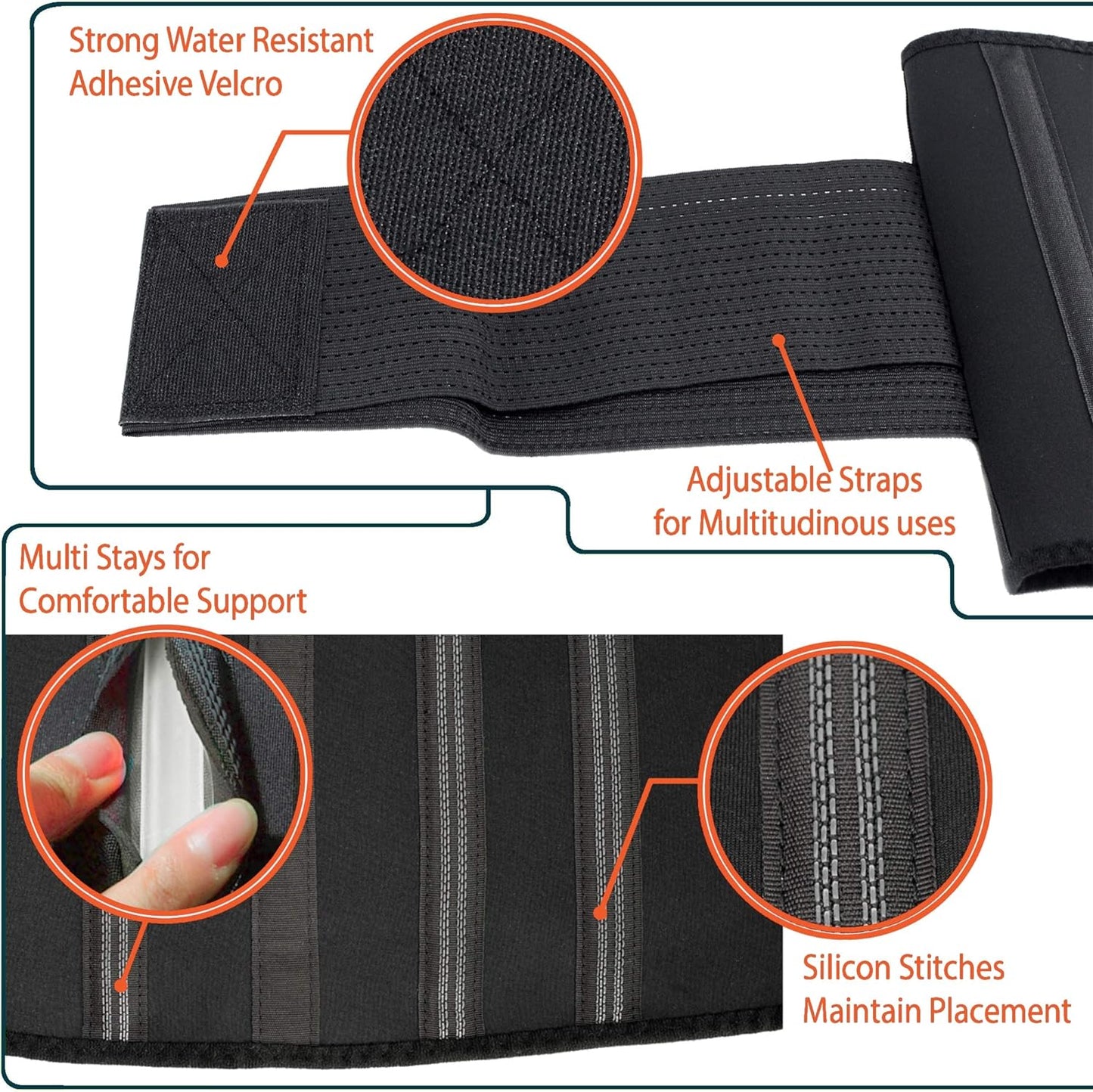 Lower Back Brace with Suspenders for Lumbar Support